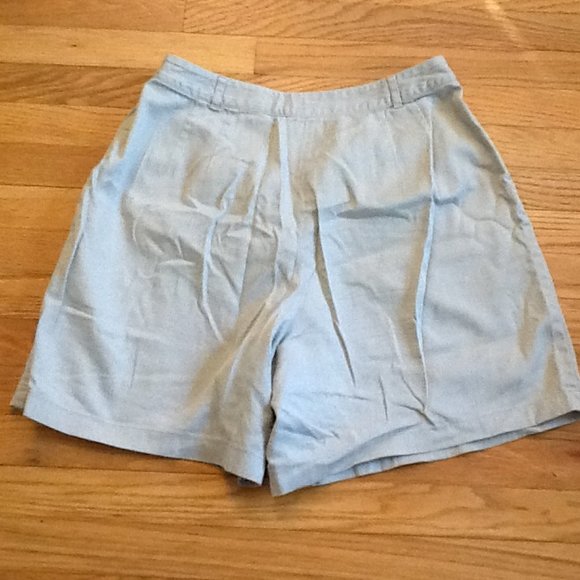 Khaki Tan Wide Leg Shorts - Picture 2 of 3